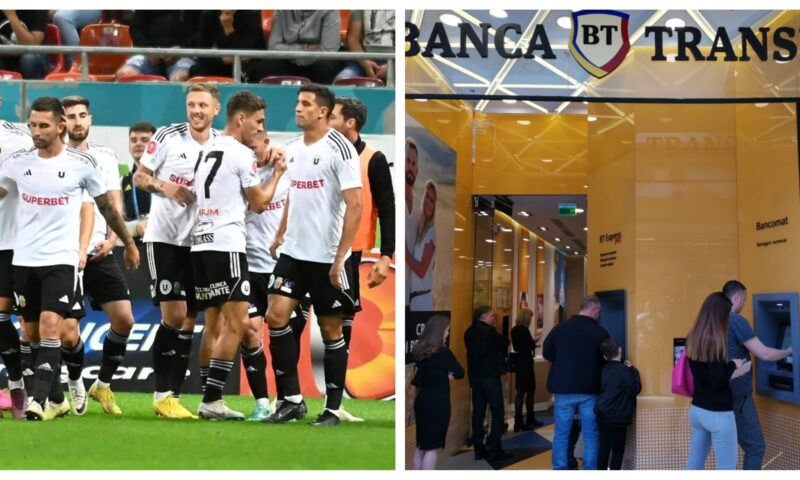 U Cluj, parteneriat Banca Transilvania. Câte milioane de euro va încasa liderul Superligii
