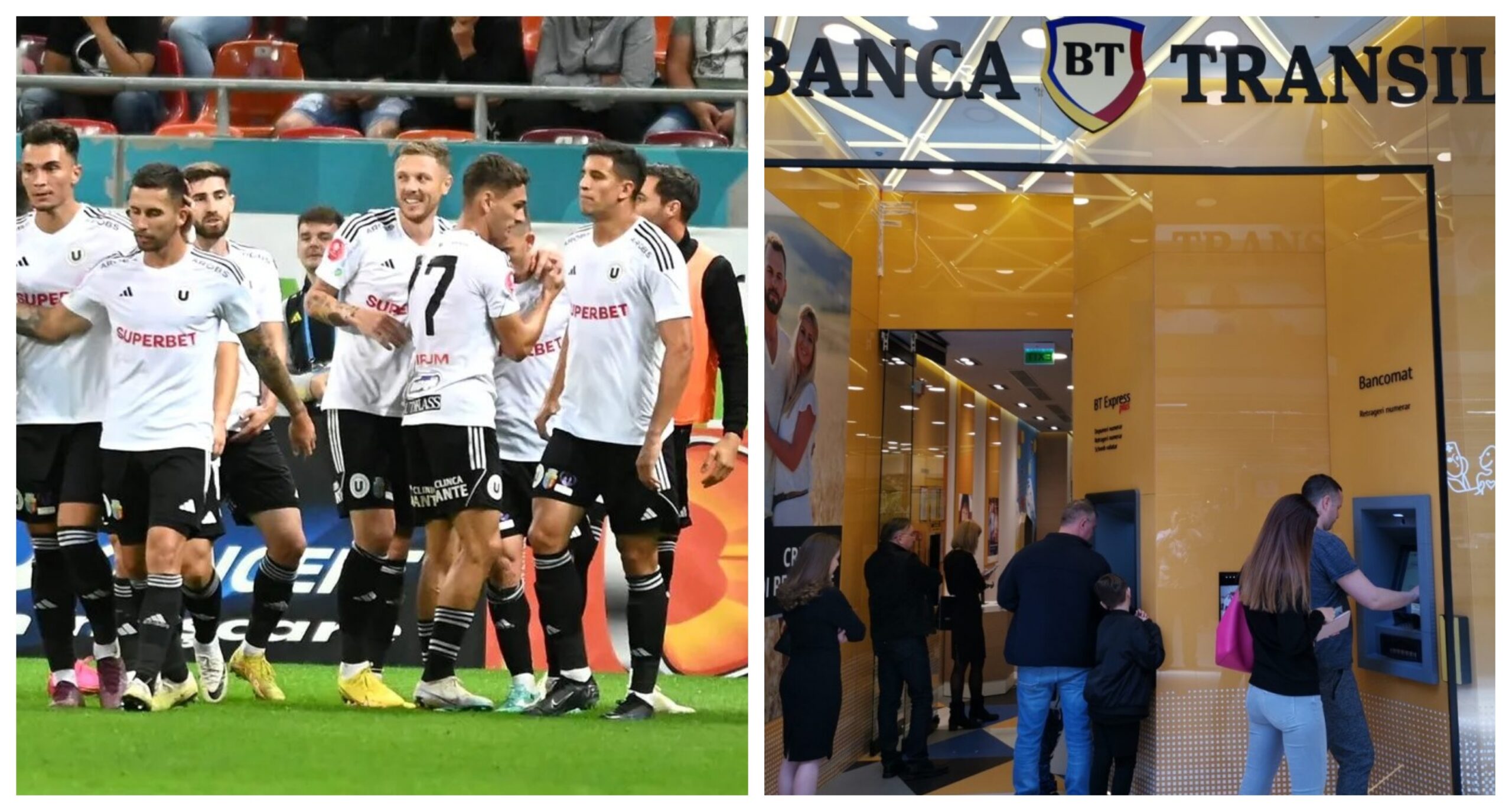 U Cluj, parteneriat Banca Transilvania. Câte milioane de euro va încasa liderul Superligii