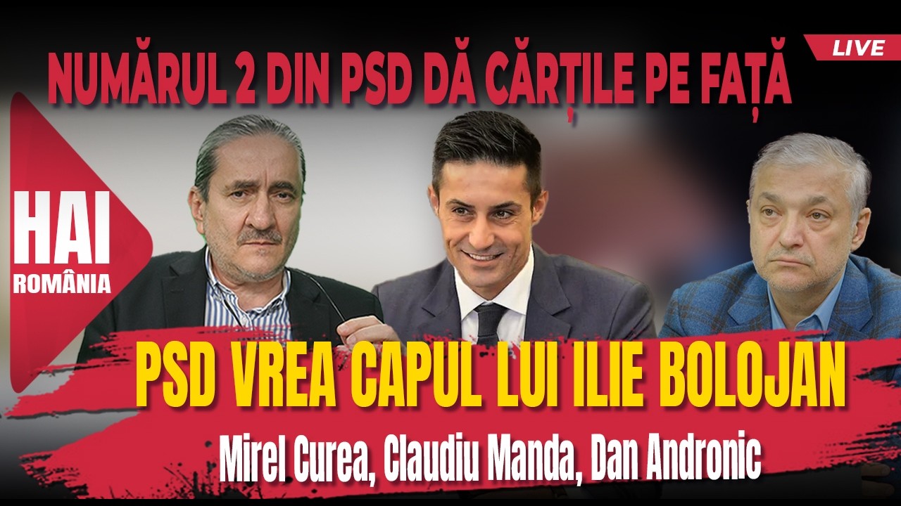 Claudiu Manda, în direct la podcastul evz, Contrapunct: Ilie Bolojan trebuie să plece