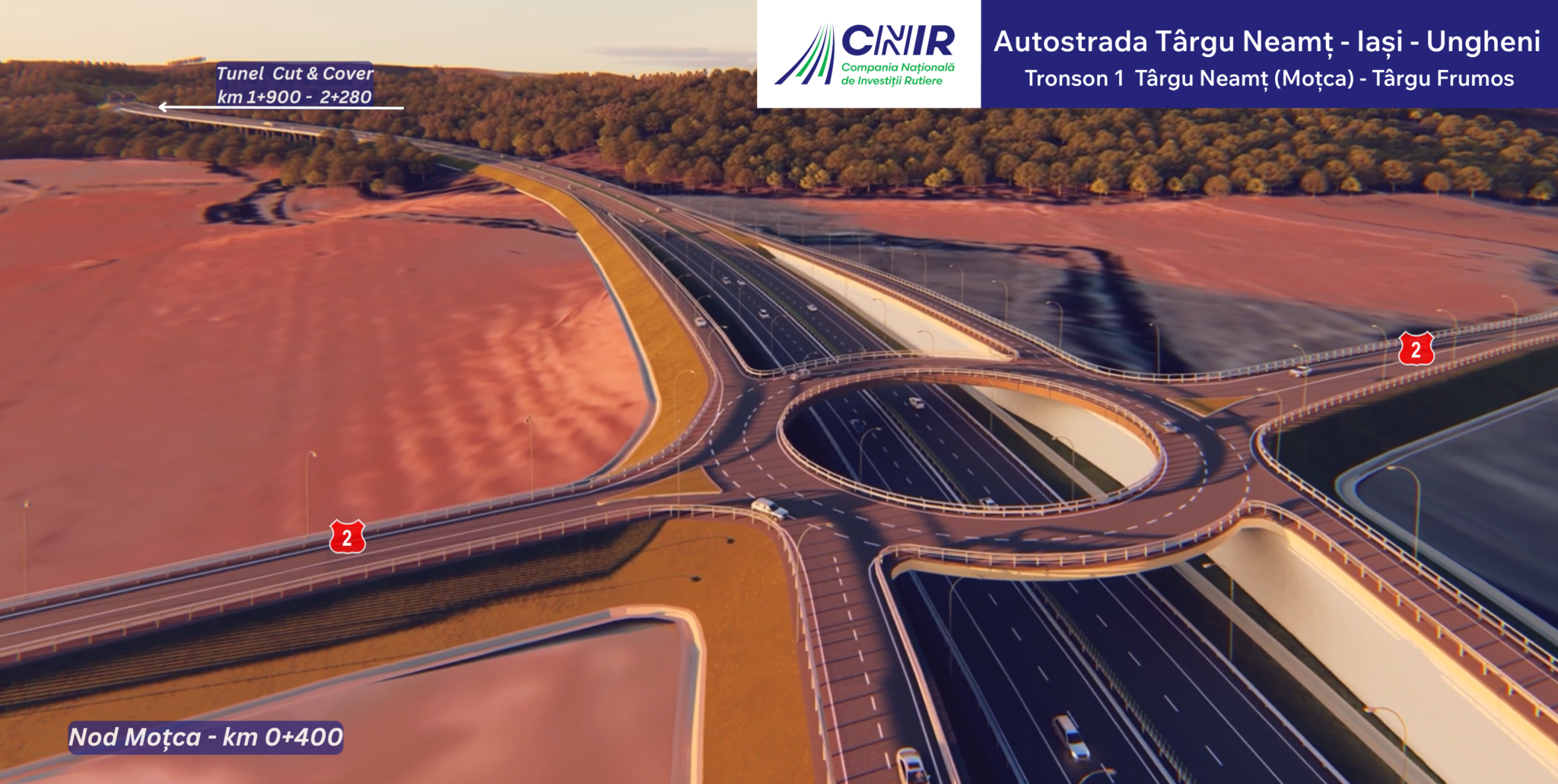 Primul contract SAFE pentru Autostrada Unirii A8
