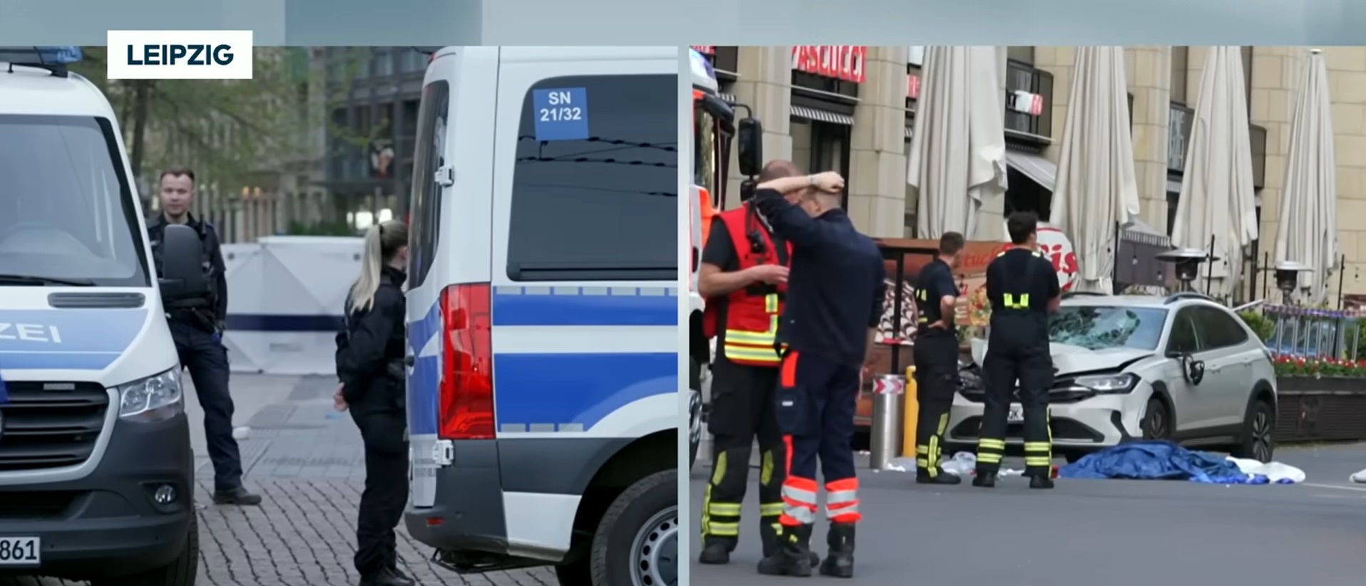 Ce se știe despre autorul atacului cu mașina în mulțime de la Leipzig. Parchetul din Germania anchetează două cazuri de omor