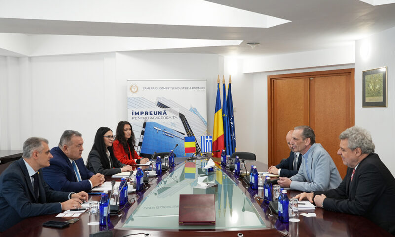 Dialog româno-elen privind investițiile și cooperarea economică bilaterală