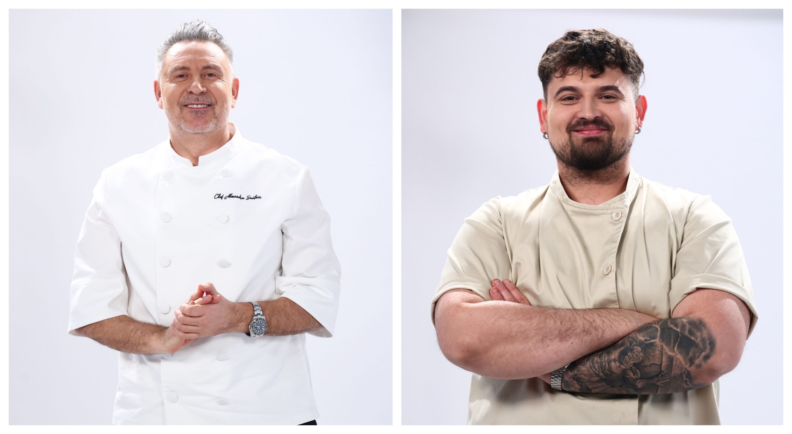 Chef Alexandru Sautner și Bogdan Panaite