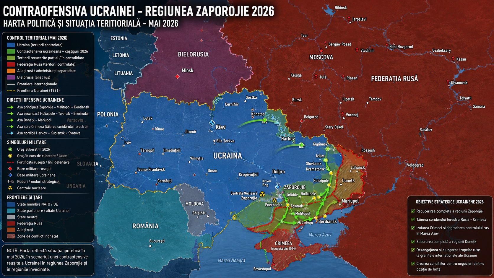 Contraofensiva Ucraina Zaporoje 2026