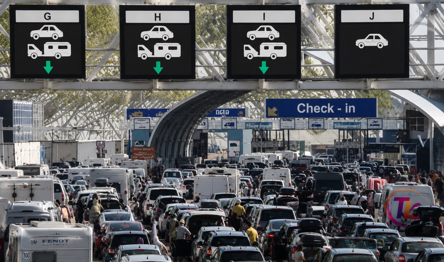 Cozi uriașe la Dover după noile controale UE. Franța a suspendat temporar verificările suplimentare