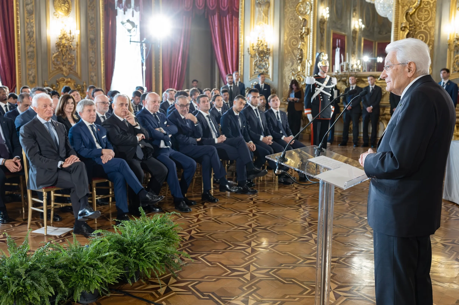 Moment special pentru Cristi Chivu: întâlnire cu președintele Italiei înaintea finalei Cupei