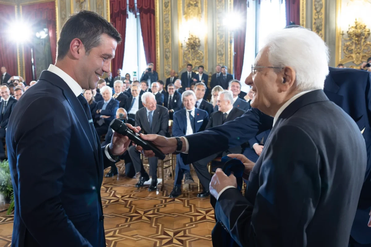 Cristi Chivu președintele Italiei
