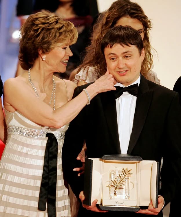 Cristian Mungiu cu Jane Fonda 2007