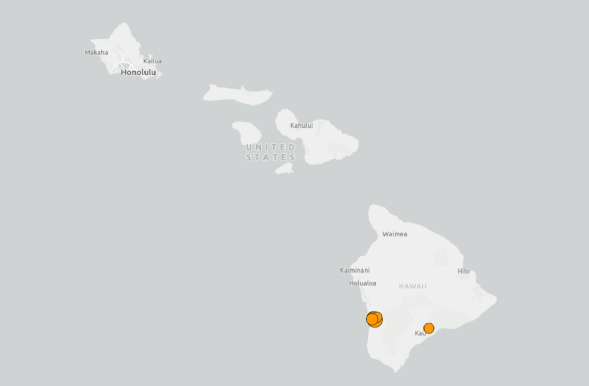 Cutremur Hawaii