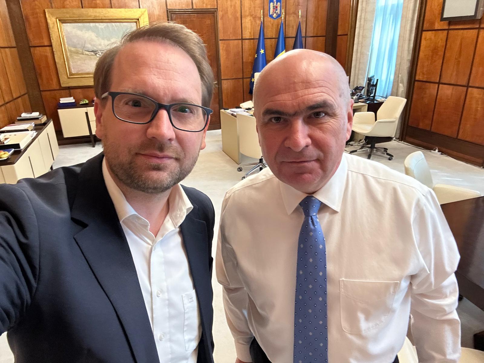 Dominic Fritz și Ilie Bolojan