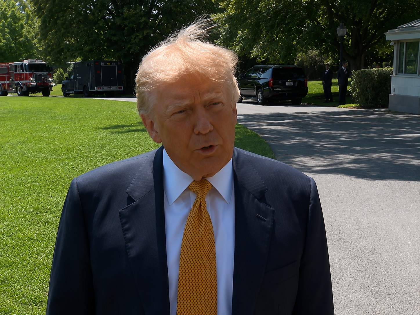 Trump spune, înainte de vizita în China, că economia SUA nu influențează războiul din Iranul