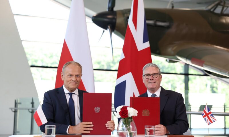 Tratat militar între Polonia și Marea Britanie. Plan comun pentru producția de armament
