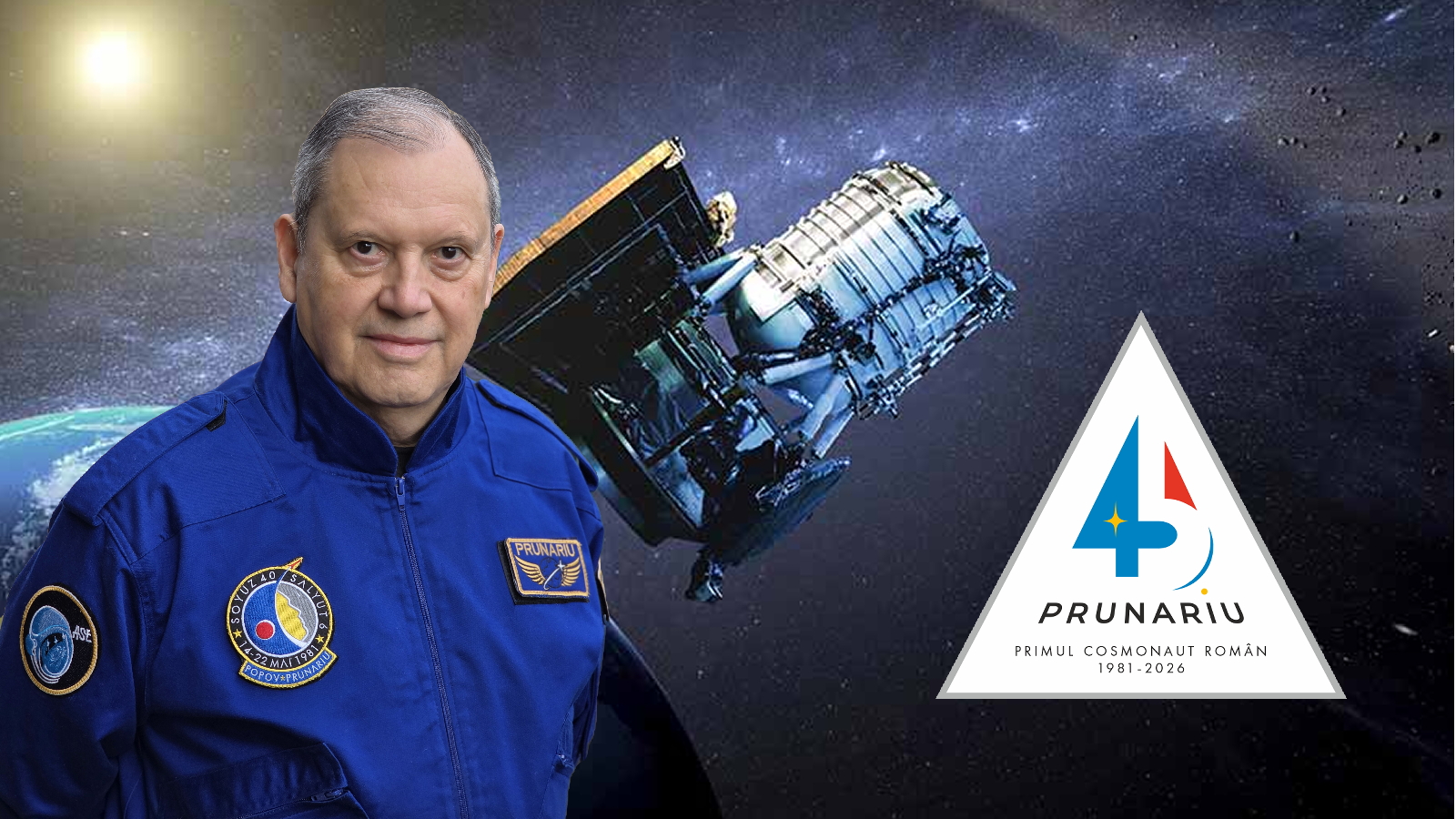 Moment aniversar pentru Dumitru Prunariu. România devine punct de întâlnire pentru experți spațiali