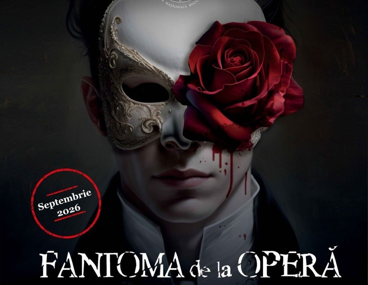 Musicalul fenomen „Fantoma de la Operă” revine pe scena Operei Naționale București în septembrie 2026. Primele 6 reprezentații, sold out în 24 de ore