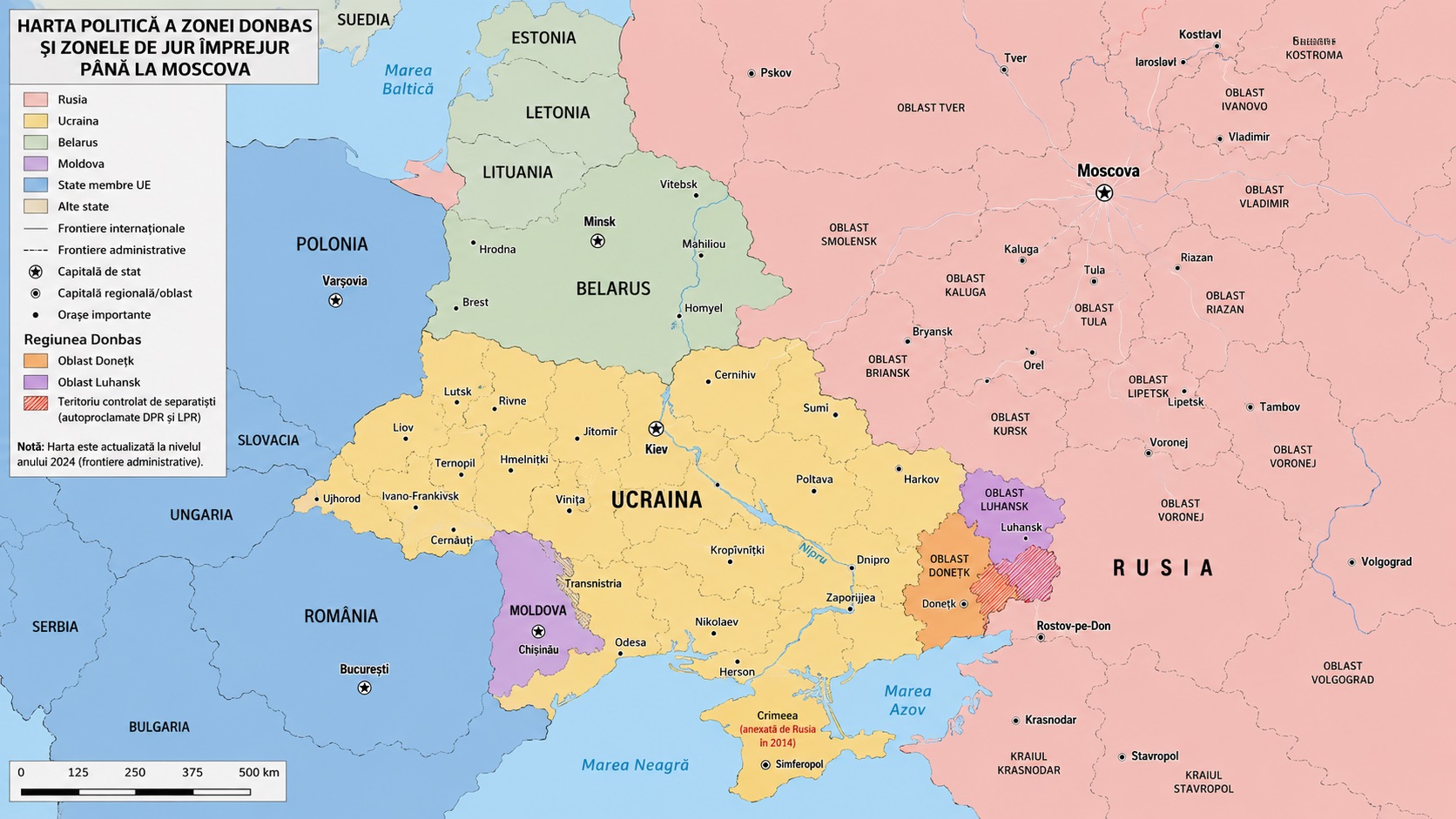 Harta Ucraina