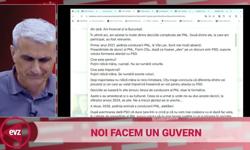 Turcescu: Bolojan, limbaj de activist de partid de dinainte de '89. Nu are niciun pic de emoție