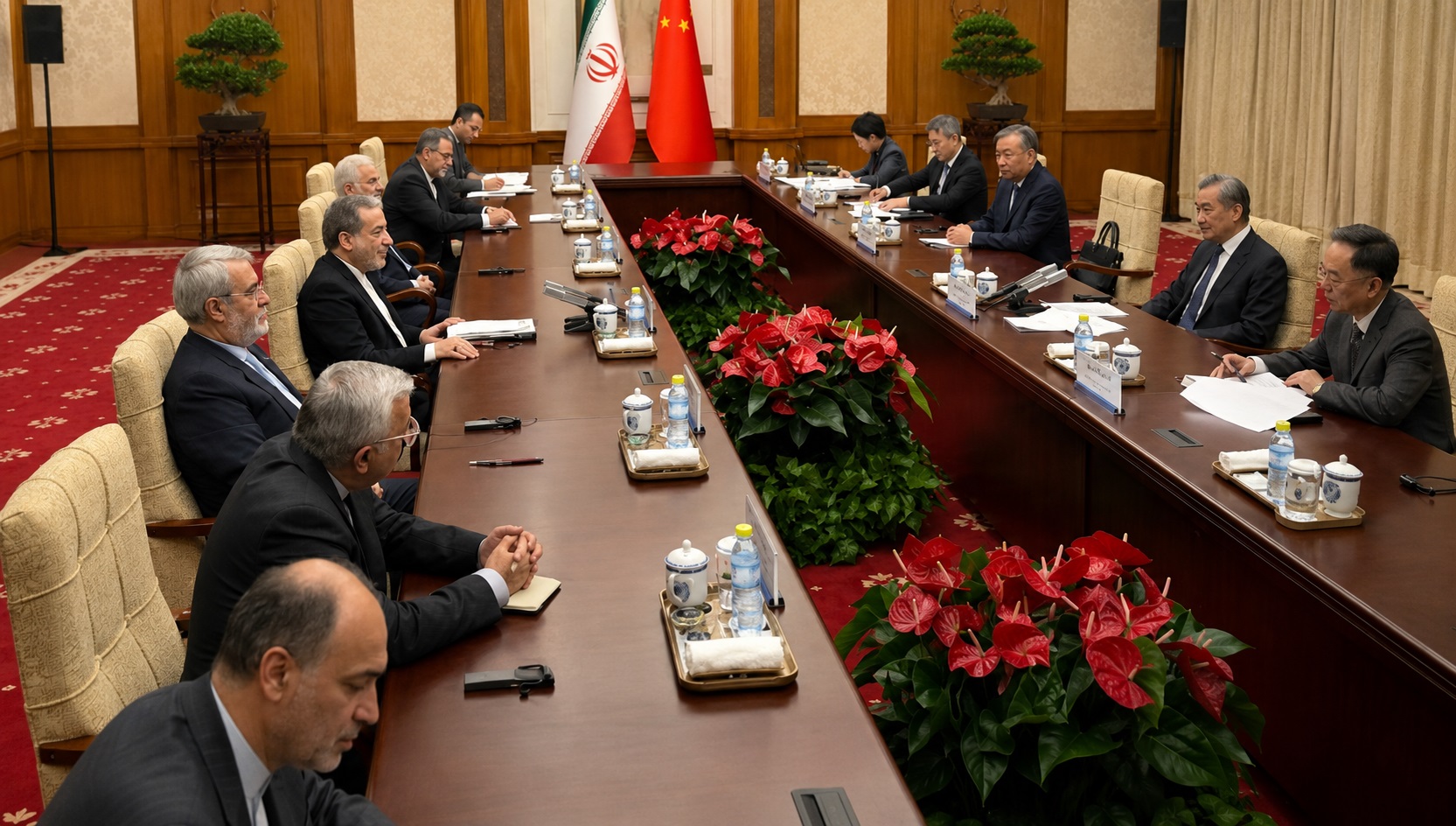 Intalnire Iran China