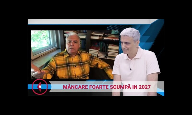 Avertisment la podcastul lui Robert Turcescu: Rămânem fără hrană, iar oamenii flămânzi devin fiare