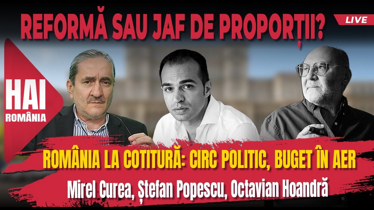 Circ politic, buget în aer și „tunul” reformelor