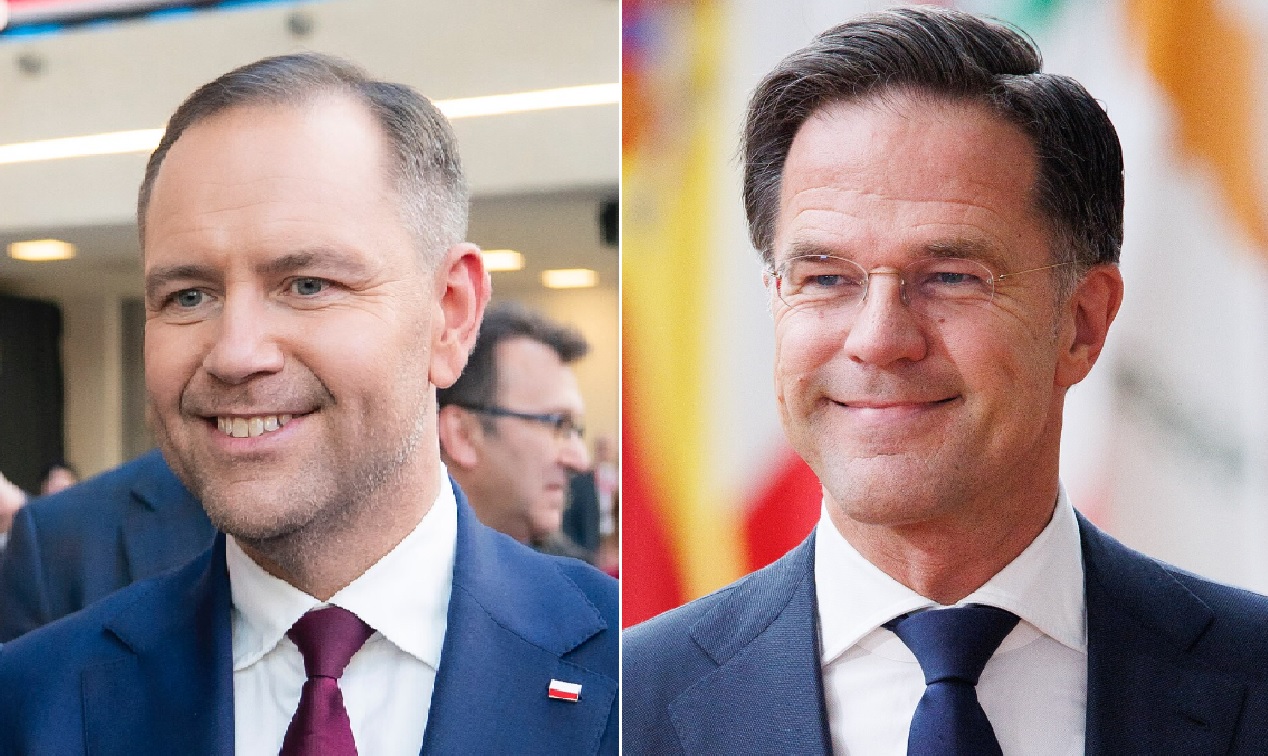 Nicușor Dan îi primește la București pe Karol Nawrocki și Mark Rutte înaintea Summitului B9