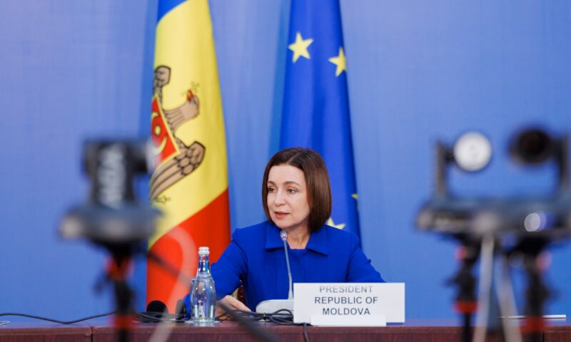 Maia Sandu, turneu diplomatic european pentru a accelera aderarea Moldovei la UE