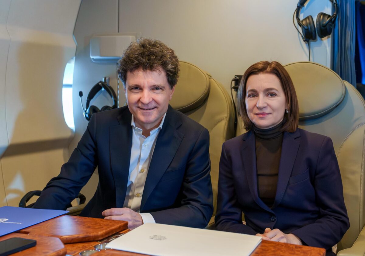 Nicușor Dan și Maia Sandu