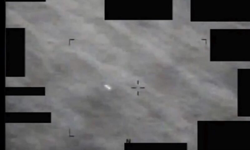 Imagini noi cu un obiect misterios doborât de un F-16, deasupra Lacului Huron