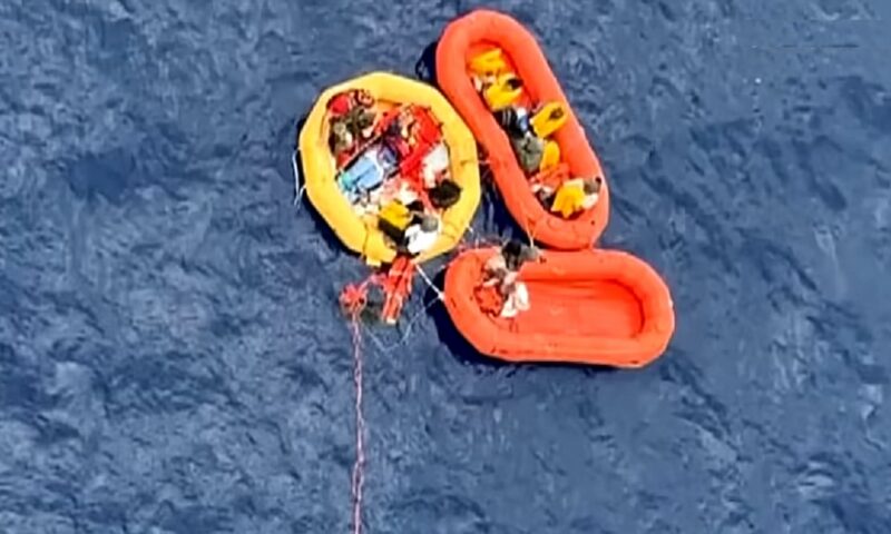 Momente dramatice pentru pasagerii unui avion charter din Bahamas. Aeronava a căzut în Atlantic