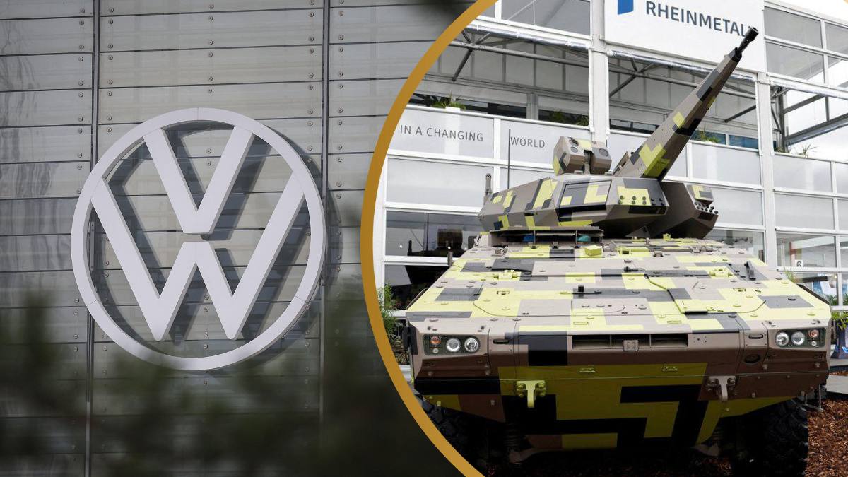 Productie de armament într-o uzină Volkswagen. Colaj Ziarul românesc din Germania
