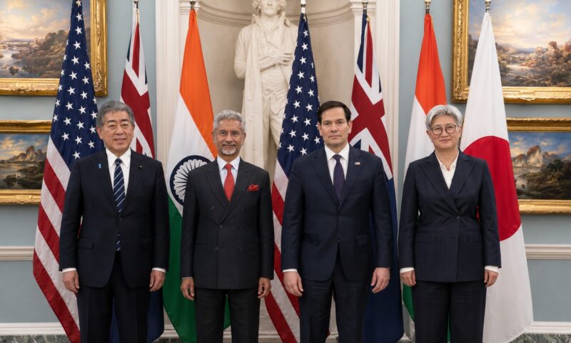 SUA, India, Japonia și Australia cer acțiuni concrete în Indo-Pacific. Lanțurile de aprovizionare și securitatea maritimă devin priorități