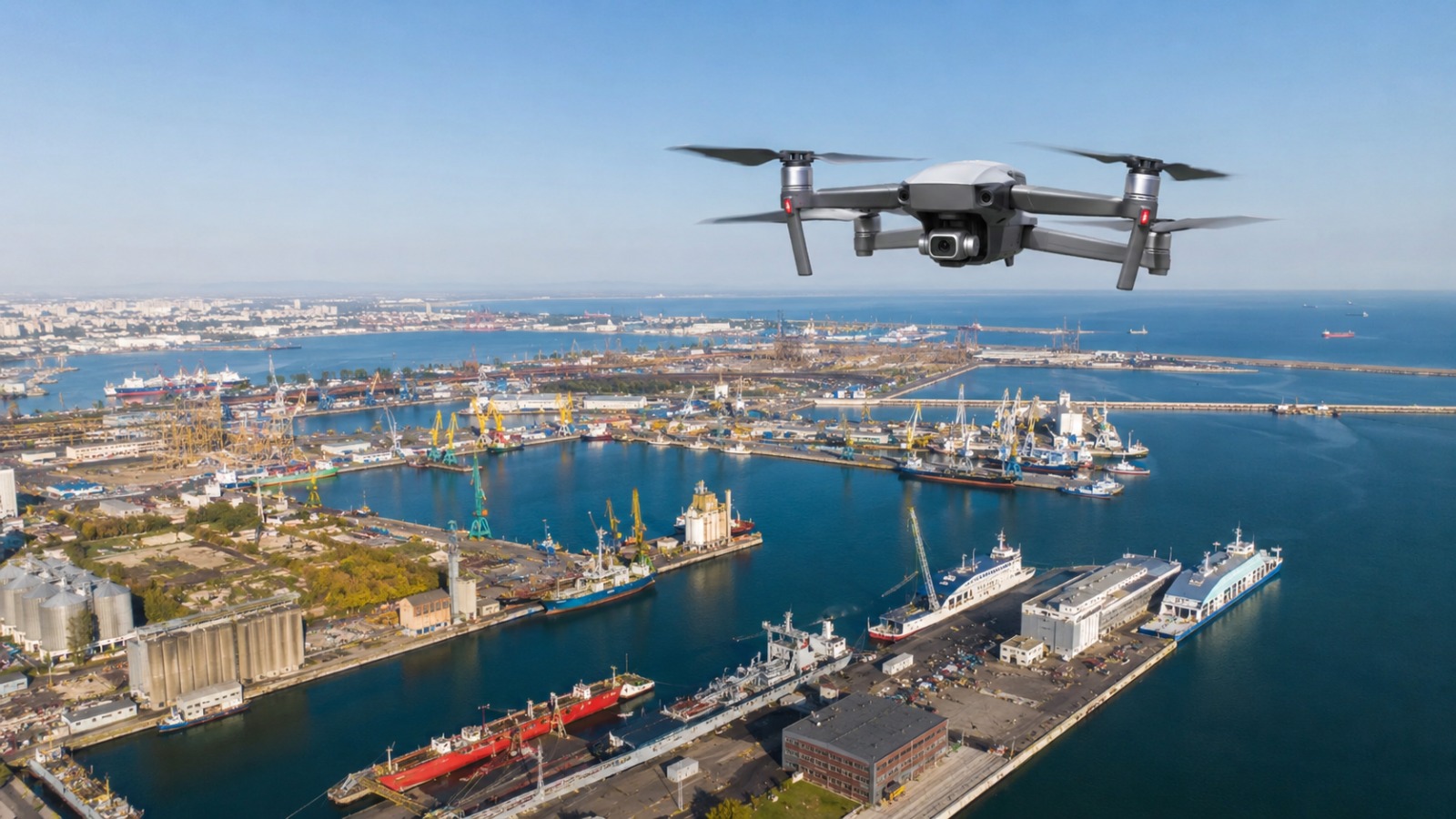 Nou sistem anti-dronă în Portul Constanța. Cum funcționează noua tehnologie