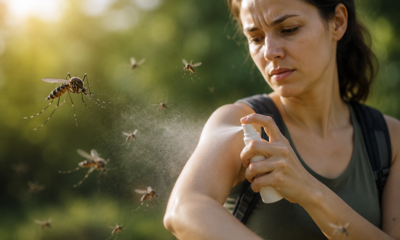 Țânțarii ar putea fi mai atrași de persoanele care folosesc protecție anti-insecte. Studiu