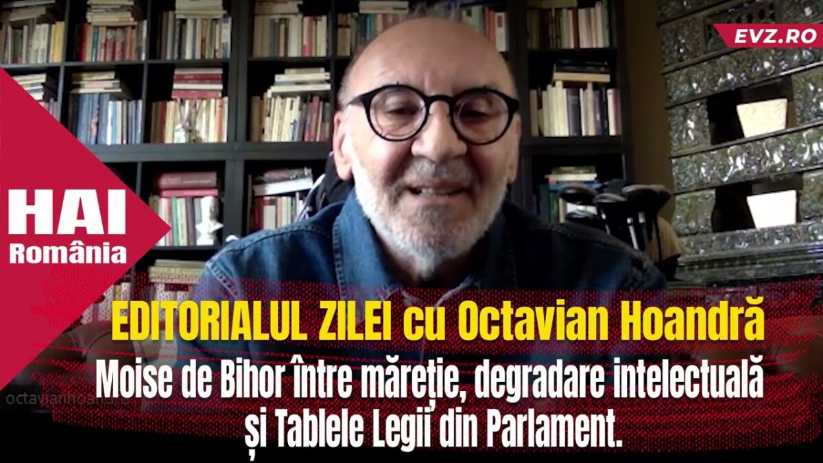 Moise de Bihor între măreție, degradare intelectuală și Tablele Legii din Parlament.