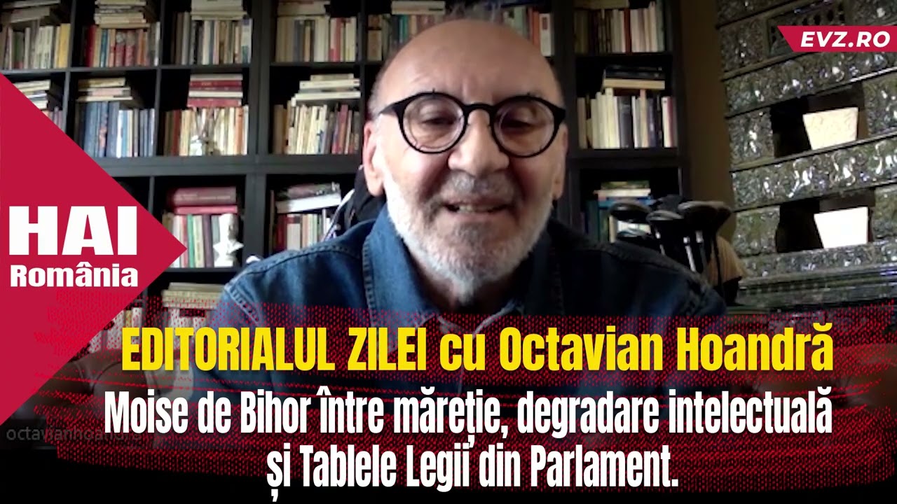 Moise de Bihor între măreție, degradare intelectuală și Tablele Legii din Parlament.