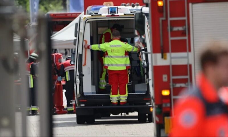 Accident chimic în Germania. Defășurare masivă de forțe. Un rănit a fost resuscitat la fața locului