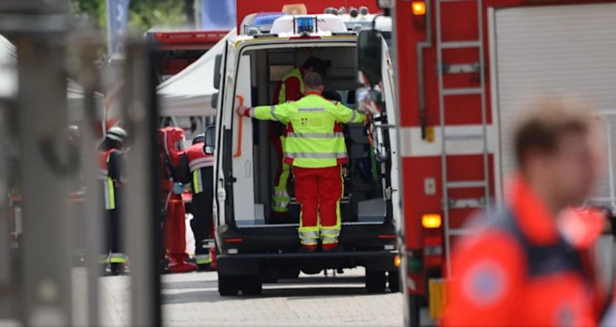 Accident chimic în Germania. Defășurare masivă de forțe. Un rănit a fost resuscitat la fața locului