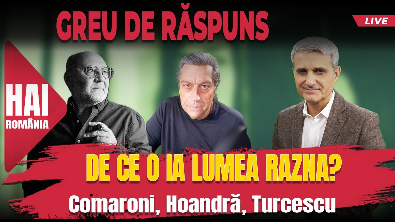 De ce o ia lumea razna? Hai LIVE cu Turcescu