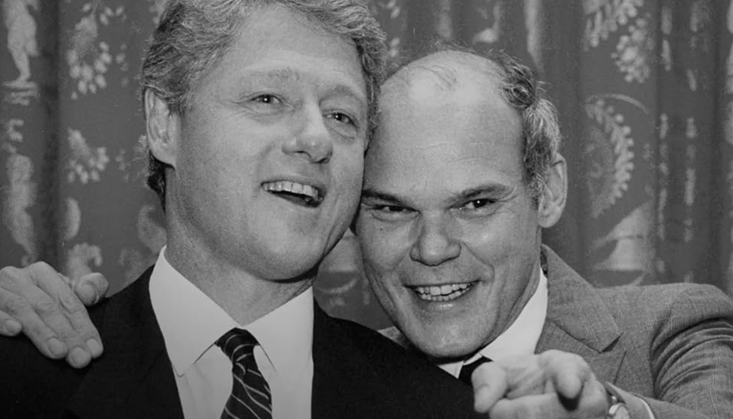 Bill Clinton și James Carville în campania din 1992