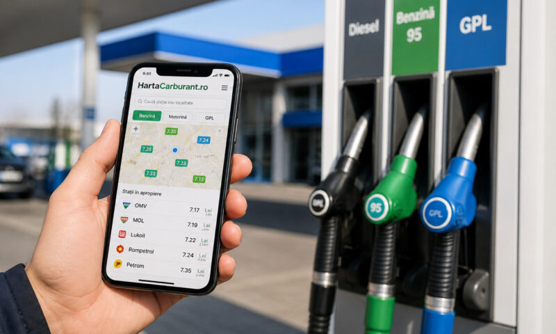 Prețurile carburanților, la un click distanță. Șoferii pot compara prețurile pe o platformă nouă