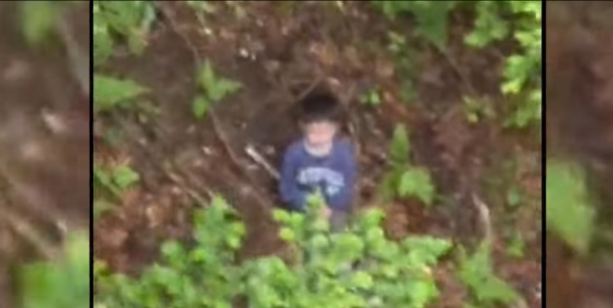 Primele cuvinte spuse de copilul dispărut în Sibiu, găsit în pădure