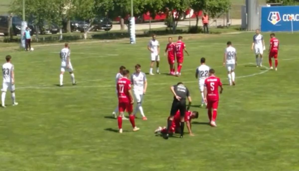 CS Dinamo și CSC Șelimbăr au remizat în prima manșă a barajului pentru menținerea în Liga 2