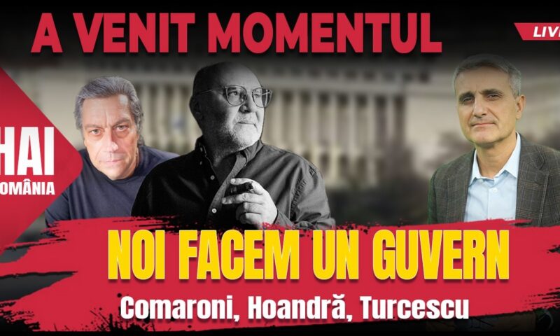 Noi facem un guvern. Hai LIVE cu Turcescu