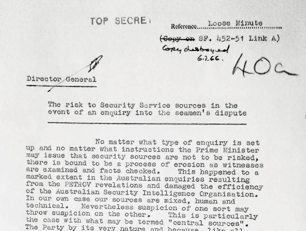 Document MI5