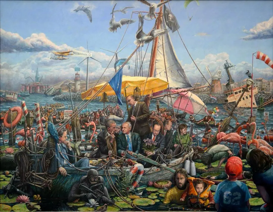 Pictură de Pompiliu Buleu