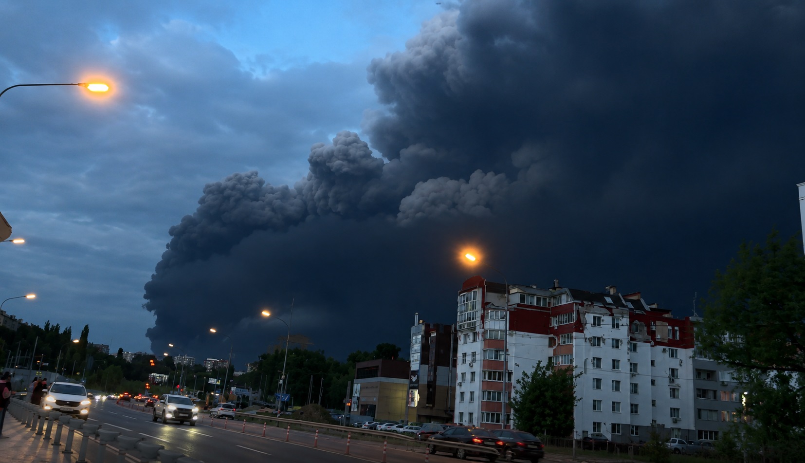 Ucraina a lovit rafinăria din Riazan cu drone. Incendii și explozii au fost raportate în mai multe regiuni din Rusia