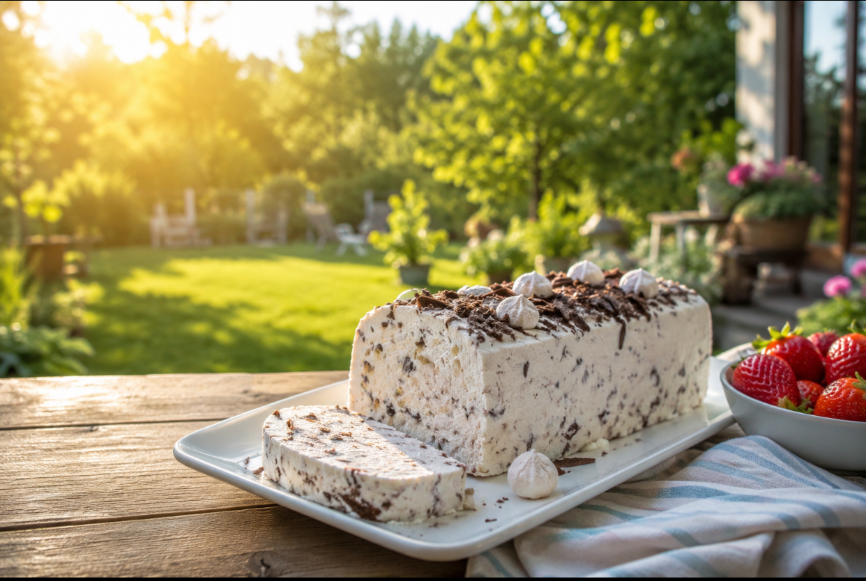 Înghețată de casă din patru ingrediente. O poți savura în zilele toride din această vară