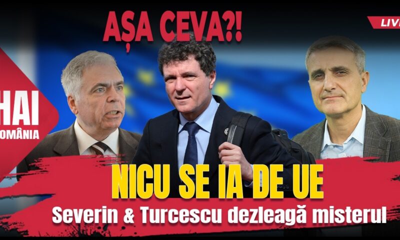 Nicu se ia de UE. Hai LIVE cu Turcescu