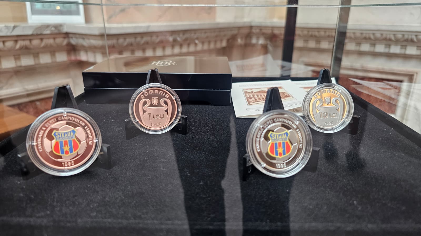 Steaua ’86, sărbătorită la BNR. Monede aniversare pentru campionii Europei