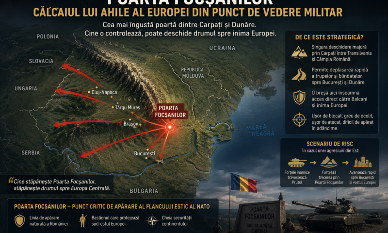 Poarta Focșanilor, călcâiul lui Ahile din estul Europei. De ce este punctul critic în strategia de apărare a NATO în fața Rusiei
