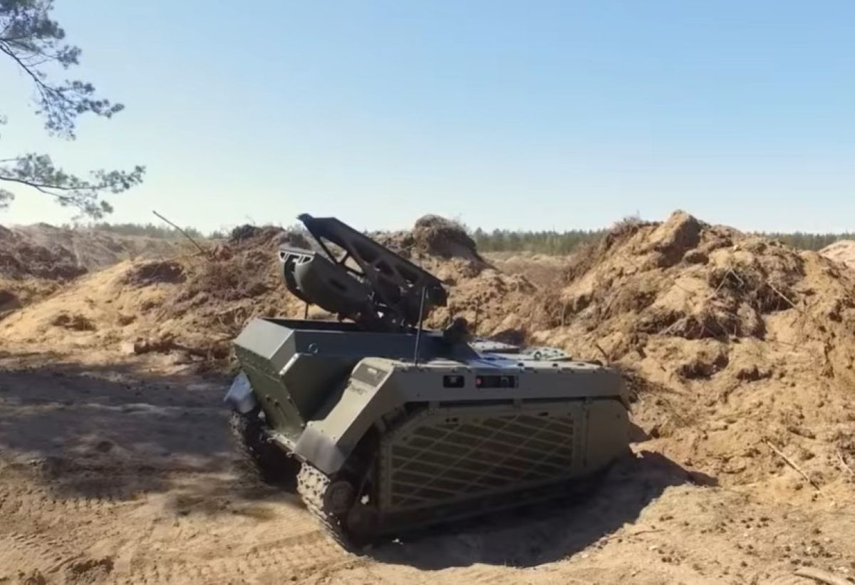 Robot de luptă Ucraina